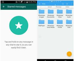 android starred messages