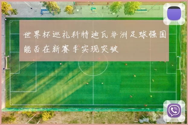 世界杯巡礼科特迪瓦非洲足球强国能否在新赛季实现突破